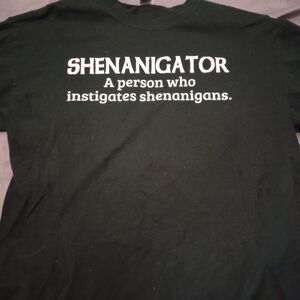 Gildan Black Shenanigator Tee